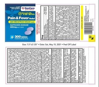 Label (Naproxen Na 300cts)